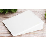 Perna inclinata, Bubaba, Antireflux, Cu husa din bumbac, 30 x 37 x 1,5-10 cm, Alba