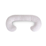 Perna multifunctionala, Ceba Baby, Pentru dureri de spate, somn confortabil si alaptat, Cu bile de silicon si microperle, Husa detasabila din bumbac, 300x30 cm, Oeko-Tex Standard 100, Forget-me-not