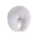 Perna pentru alaptat, Ceba Baby, Husa detasabila din bumbac, Cu puf siliconizat, 150x60x37 cm, Oeko-Tex Standard 100, Basic Forget-me-not