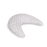 Perna pentru alaptat, Ceba Baby, Husa detasabila din bumbac, Cu puf siliconizat, 150x60x37 cm, Oeko-Tex Standard 100, Basic Hoya
