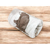Perna pentru alaptat, MimiNu, Tip manson, Din bumbac certificat Oeko Tex Standard 100, 25 cm, Design, Woodland