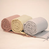 Aparatoare patut, Petite&Mars, Tilly, 120x60 cm, Cu panglici, Din bumbac, Lungime 180 cm, Inaltime 36 cm, 0 luni+, Roz