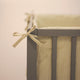 Aparatoare patut, Petite&Mars, Tilly, 120x60 cm, Cu panglici, Din bumbac, Lungime 180 cm, Inaltime 36 cm, 0 luni+, Roz