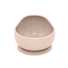 Bol, Petite&Mars, Take&Match, Din silicon, Cu ventuza, Fara BPA, 6 luni+, 350 ml, Bej