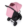 Carucior sport, Petite&Mars, Airwalk, Pliabil, Cu suport pentru picioare reglabil in 3 pozitii, Capotina extensibila, 6 luni+, Pana la 22 kg, Conform cu standardul european de securitate EN 1888-2:2020, Roz
