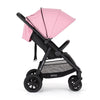 Carucior sport, Petite&Mars, Airwalk, Pliabil, Cu suport pentru picioare reglabil in 3 pozitii, Capotina extensibila, 6 luni+, Pana la 22 kg, Conform cu standardul european de securitate EN 1888-2:2020, Roz