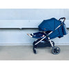 Carucior sport, Petite&Mars, Royal, Include husa pentru scaun, husa pentru picioare, geanta pentru scutece si capotina extensibila, Cu fereastra, Impermeabila, Cu SPF 50, Aluminiu, 0-22 kg, 111 x 57 x 86 cm, Mature Olive - gogobaby.ro