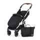 Carucior sport, Petite&Mars, Royal, Include husa pentru scaun, husa pentru picioare, geanta pentru scutece si capotina extensibila, Cu fereastra, Impermeabila, Cu SPF 50, Aluminiu, 0-22 kg, 111 x 57 x 86 cm, Ocean Blue
