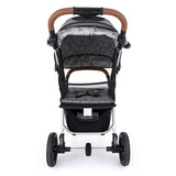 Carucior sport, Petite&Mars, Royal, Include husa pentru scaun, husa pentru picioare, geanta pentru scutece si capotina extensibila, Cu fereastra, Impermeabila, Cu SPF 50, Aluminiu, 0-22 kg, 111 x 57 x 86 cm, Mature Olive