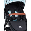 Carucior sport, Petite&Mars, Street+ Air, Include capotina impermeabila Editie limitata, Cu fereastra, husa picioare, cos de bagaje, Cu roti gonflabile, Centura de siguranta in 5 puncte, Pana la 25 kg, 6 luni+, Ocean