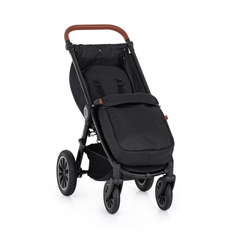 Carucior sport, Petite&Mars, Street+ Air, Include capotina impermeabila Editie limitata, Cu fereastra, husa picioare, cos de bagaje, Cu roti gonflabile, Centura de siguranta in 5 puncte, Pana la 25 kg, 6 luni+, Ocean - gogobaby.ro