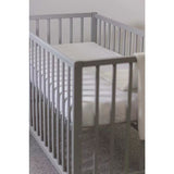 Cearceaf cu elastic, Petite&Mars, Soft Dream, Din Jersey, Lavabil la masina pana la 40 de garde, 120x60 cm, Alb