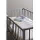 Cearceaf cu elastic, Petite&Mars, Soft Dream, Din Jersey, Lavabil la masina pana la 40 de garde, 120x60 cm, Gri