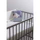 Cearceaf cu elastic, Petite&Mars, Soft Dream, Din Jersey, Lavabil la masina pana la 40 de garde, 120x60 cm, Gri