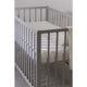 Cearceaf cu elastic, Petite&Mars, Soft Dream, Din Jersey, Lavabil la masina pana la 40 de garde, 120x60 cm, Alb