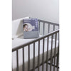 Cearceaf cu eleastic, Petite&Mars, Soft Dream, Din Jersey, Lavabil la masina pana la 40 de garde, 120x60 cm, Gri