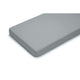 Cearceaf cu elastic, Petite&Mars, Soft Dream Dry, Impermeabil, Lavabil la masina pana la 95 de garde, 120x60 cm, Gri