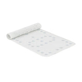 Covoras XXL de baie, Petite&Mars, Harry, Antialunecare, Cu ventuze, Dreptunghiular, Antiderapant, 91x43 cm, Alb