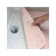 Covoras XXL de baie, Petite&Mars, Harry, Antialunecare, Cu ventuze, Dreptunghiular, Antiderapant, 91x43 cm, Roz