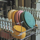 Farfurie, Petite&Mars, Take&Match, Din silicon, Cu ventuza, Fara BPA, 6 luni+, 400 ml, Roz
