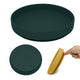 Farfurie, Petite&Mars, Take&Match, Din silicon, Cu ventuza, Fara BPA, 6 luni+, 400 ml, Verde Inchis