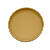 Farfurie, Petite&Mars, Take&Match, Din silicon, Cu ventuza, Fara BPA, 6 luni+, 400 ml, Ocru