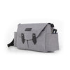 Geanta pentru scutece si organizator carucior, Petite&Mars, Sara, 2 in 1, Cu 7 buzunare, 1 buzunar cu izolatie termica, Dimensiune compacta, 40x23x10 cm, Gri