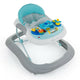 Premergator, Petite&Mars, Monty, Panou interactiv, Reglabil pe inaltime, Roti, Sustine 12 kg, Chevron Blue