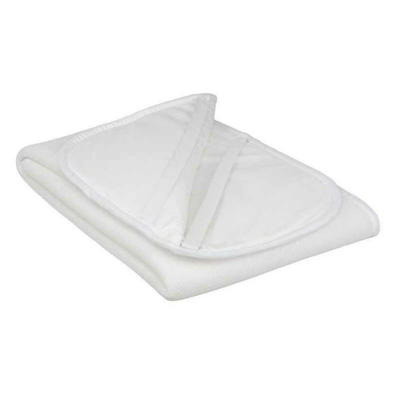 Protectie impermeabila, Petite&Mars, pentru saltea, Antitranspiratie, 3 straturi, 120x60 cm, Alb - gogobaby.ro