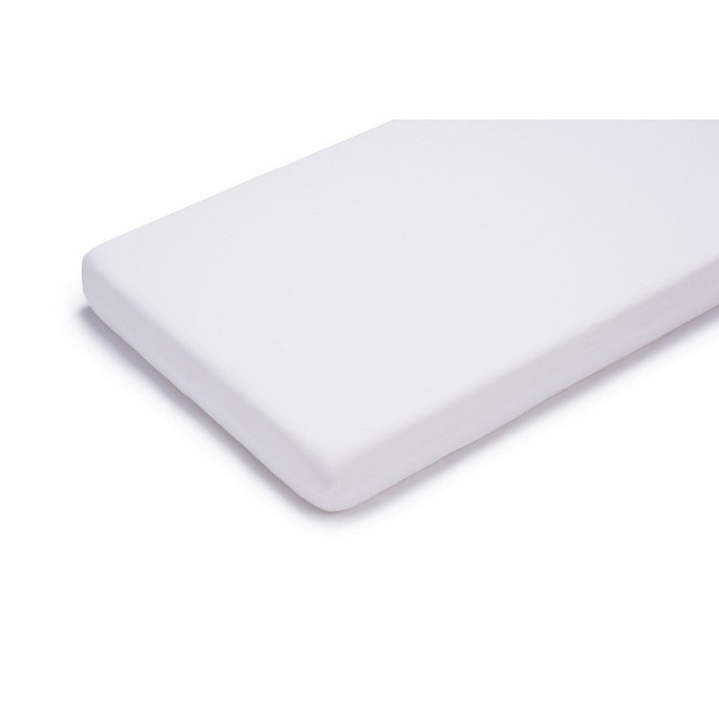 Cearceaf cu elastic, Petite&Mars, Soft Dream Dry, Impermeabil, Lavabil la masina pana la 95 de garde, 120x60 cm, Alb