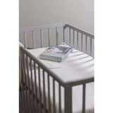 Cearceaf cu elastic, Petite&Mars, Soft Dream Dry, Impermeabil, Lavabil la masina pana la 95 de garde, 120x60 cm, Alb