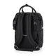 Rucsac pentru mamici, Petite&Mars, Cu 11 compartimente, Cu buzunare termice, Saltea de infasat inclusa, 30 x 42 x 15 cm, Jack, Black