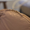 Sac de iarna, Petite&Mars, Comfy, 4 in 1, Impermeabil,Cu blanita si interior din fleece, Universal, Pentru carucior, 100 x 55 cm, Caramel