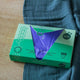 Saci parfumati, Petite&Mars, Pentru scutece, Aromy, Cu miros de lavanda, Rezistenti, Manere lungi, 100 bucati, Mov