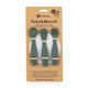Set 3 lingurite, Petite&Mars, Diverse forme, Pentru supa, paste, alimente usoare, Dezvolta simturile si abilitatile senzoriale, Silicon, Fara BPA, 6 luni+, Verde