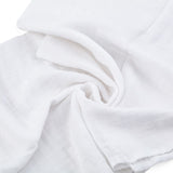 Set 3 scutece, Petite&Mars, Moussy Total White, Din muselina de bambus, Hipoalergenice, 68 x 68 cm, Certificate Oeko Tex Standard 100, Alb