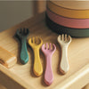 Set tacamuri, Petite&Mars, Take&Match, Din silicon, Fara BPA 6 luni+, Ocru