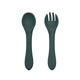Set tacamuri, Petite&Mars, Take&Match, Din silicon, Fara BPA 6 luni+, Verde inchis
