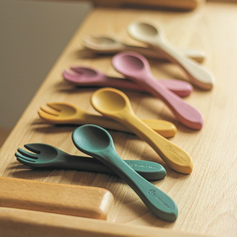 Set tacamuri, Petite&Mars, Take&Match, Din silicon, Fara BPA 6 luni+, Bej