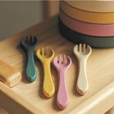 Set tacamuri, Petite&Mars, Take&Match, Din silicon, Fara BPA 6 luni+, Bej