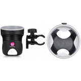 Suport universal pentru carucior/bicicleta, Petite&Mars, Handy, Pentru biberon/pahar, Negru