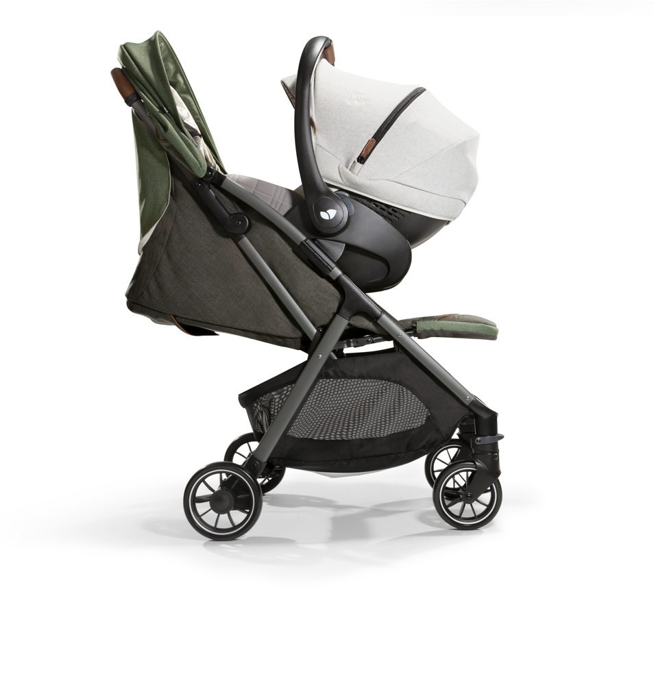 Joie - Carucior ultracompact Parcel, nastere - 22 kg, Signature Pine