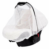 Plasa impotriva tantarilor, New Baby, Pentru scoica, 55 × 75 cm, Alba
