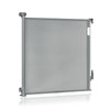 Poarta de siguranta, Lionelo, Thea, Textila, Ofera vizibilitate, Retractabila, Mecanism dublu de blocare, Montaj universal, 80x140 cm, Conform cu standardul european de securitate EN1930, Gri