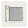 Poarta de siguranta, Lionelo, Thea, Textila, Ofera vizibilitate, Retractabila, Mecanism dublu de blocare, Montaj universal, 80x140 cm, Conform cu standardul european de securitate EN1930, Gri