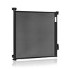 Poarta de siguranta, Lionelo, Thea, Cu suruburi, Textila, Retractabila, Mecanism dublu de blocare, Montaj universal, 80x140 cm, Conform cu standardul european de securitate EN1930, Negru