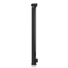 Poarta de siguranta, Lionelo, Thea, Cu suruburi, Textila, Retractabila, Mecanism dublu de blocare, Montaj universal, 80x140 cm, Conform cu standardul european de securitate EN1930, Negru
