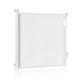 Poarta de siguranta, Lionelo, Thea, Textila, Ofera vizibilitate, Retractabila, Mecanism dublu de blocare, Montaj universal, 95x140 cm, Conform cu standardul european de securitate EN1930, Alb