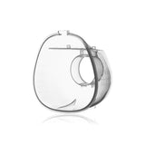 Pompa de san, Lionelo, Fidi Free Lumi, Portabila, Cu accesorii, Hands-free, 9 functii de masaj, Functie iluminare pentru noapte, Fara BPA, Autonomie 3 h, Capacitate 180 ml, Alb