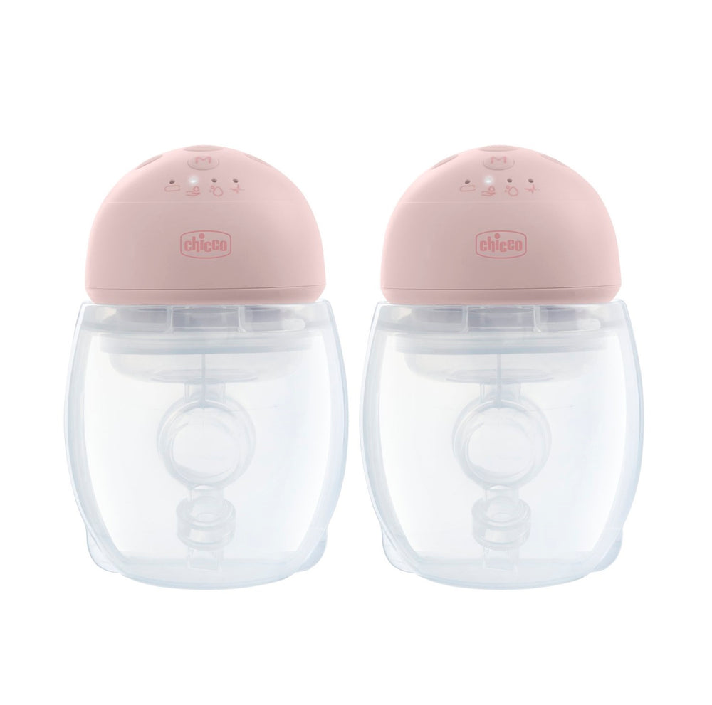 Pompa de san electrica Chicco dubla portabila, hands free, 0luni+